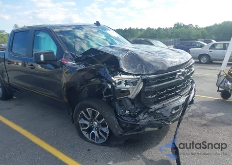 2022 Chevrolet Silverado 1500 4Wd Short Bed Rst из США, поврежденный, VIN 3GCUDEED6NG537179